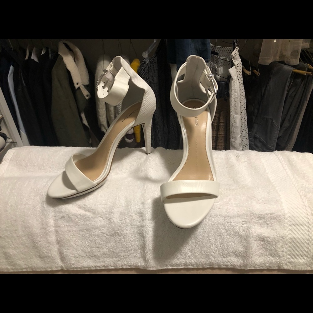 White High Heel Sandal
